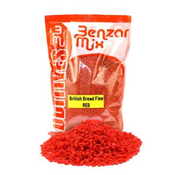 Benzar Mix British Bread 600g red enegleski kruh za feeder ribolov