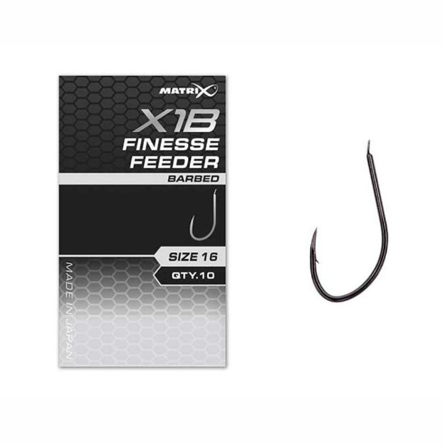 Matrix X1B Finesse Feeder Barbed Udice za feeder ribolov bijele ribe