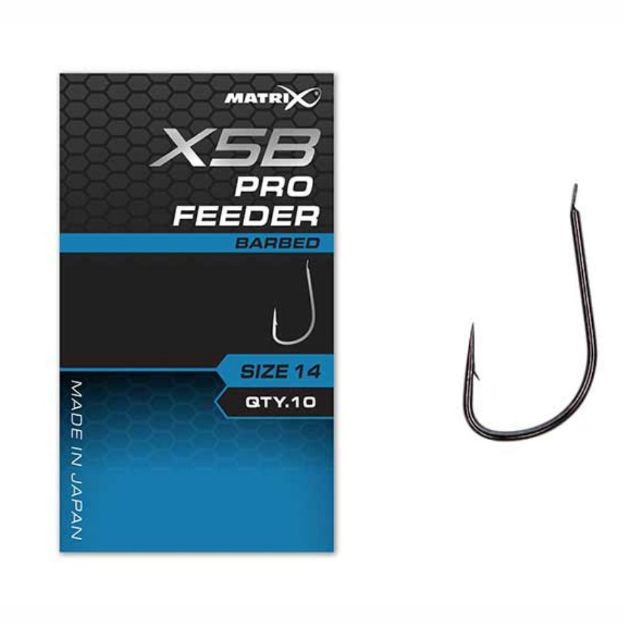Matrix X5B PRO Feeder Barbed Udice za ribolov 