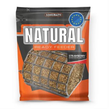 SONUBAITS Natural Ready Feeder 750g hrana za ribolov na hranilicu  strawberry
