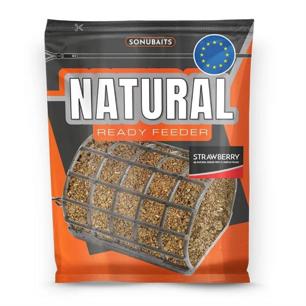 SONUBAITS Natural Ready Feeder 750g hrana za ribolov na hranilicu  strawberry
