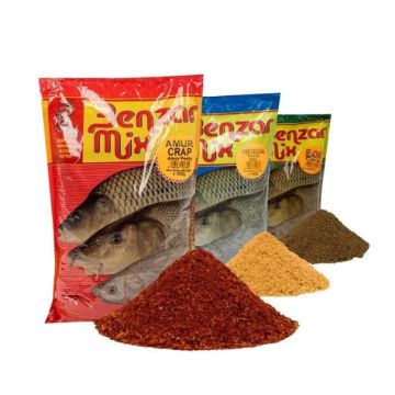Benzar Mix Hrana 3kg Carp Strawberry hrana za ribolov šarana 