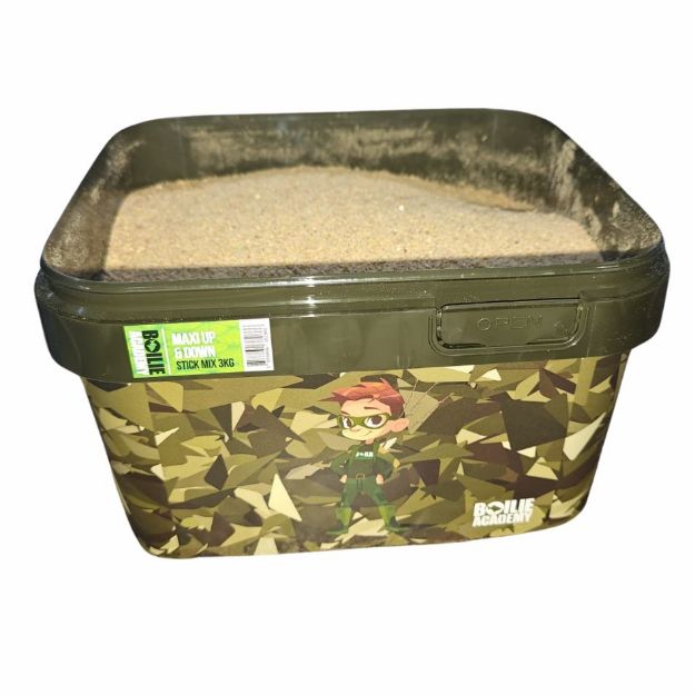 Boilie Academy Maxy Up Down Stick Mix 3kg za ribolov šarana 