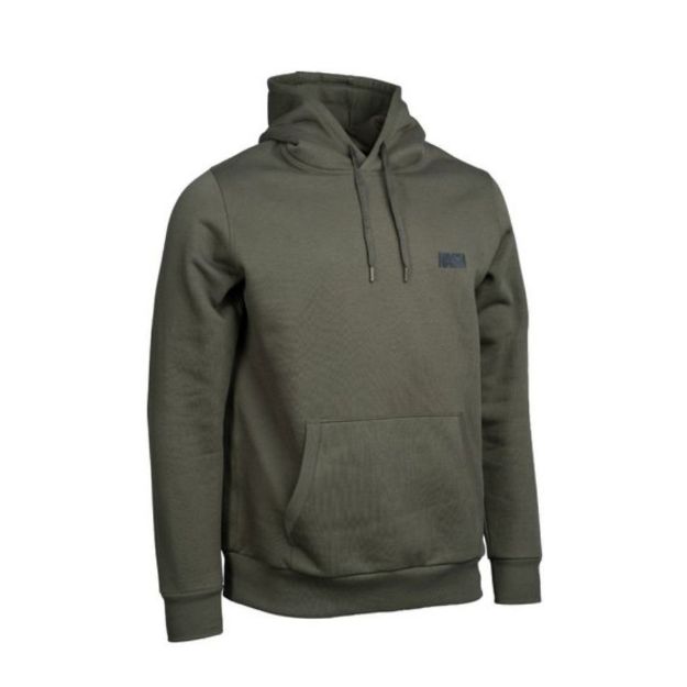 Nash MIH Carp Logo Hoodie Green majice za ribolov dugi rukav 