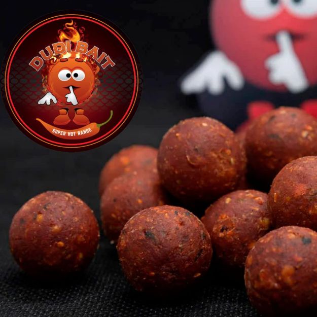 Dudi Bait Mister Red Super Hot Spicy 16mm boile za ribolov šarana 