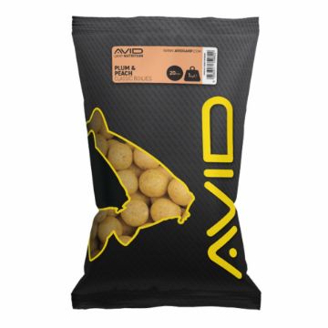 Avid Plum Peach Boile 20mm 1 kg  za ribolov šarana i amura