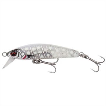 Savage Gear Gravity Minnow FS 6cm 12g Crystal white glow 