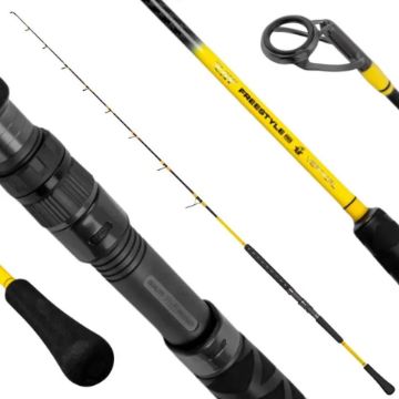 BLACK CAT Freestyle Pro Vertical 180cm 240g jednodijelni štap za ribolov soma ili jigging ribolov morski 