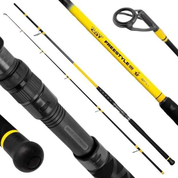 BLACK CAT Freestyle Pro Spin 270cm 50-180g dvodijelni  štapovi za ribolov soma 