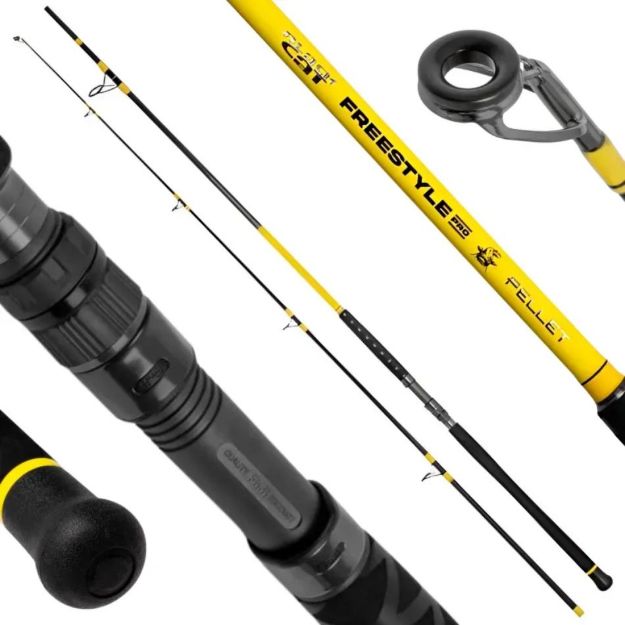 BLACK CAT Freestyle Pro Pellet 320cm 300g dvodijelni štap za ribolov soma 