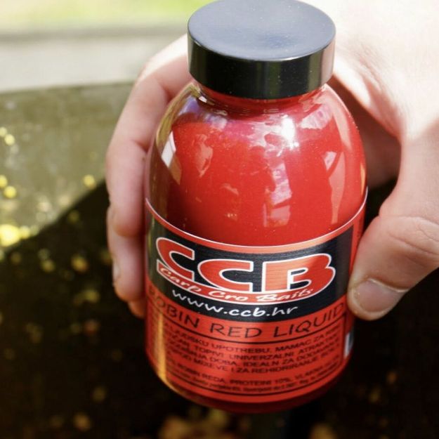 CCB Robin Red Liquid 250 ml tekućina za ribolov šarana i amura za ribolov