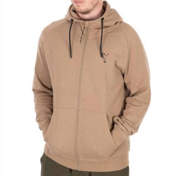Fox Collection LW Zip Hoody Tan Ltd majice za ribolov 