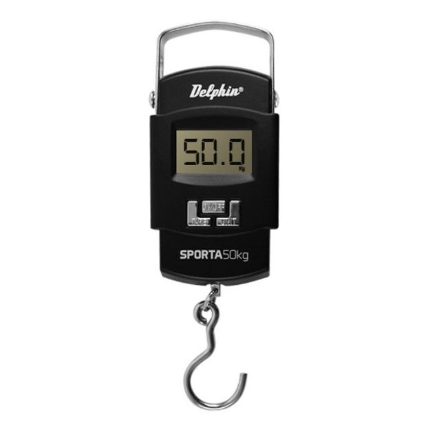 Delphin Digitalna Vaga 50kg SPORTA za ribolov i vaganje ribe 