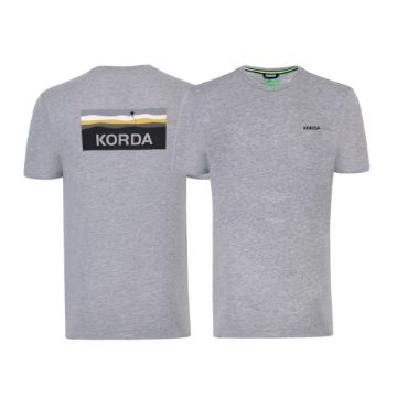 Korda LakeBed Kratke Majice Grey za ribolov